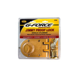 G-FORCE 87000 JIMMY PROOF SINGLE CYLINDER DOOR LOCK