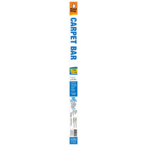 FROST KING H113FB3 29245 1" X 36" FLUTED SATIN BRASS CARPET BAR (GOLD)