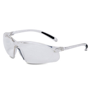 HONEYWELL RWS-51033 A700 CLEAR FRAME CLEAR LENS WRAP AROUND SAFETY GLASSES