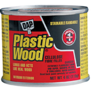 DAP 21404 PLASTIC WOOD 4 OZ PINE SOLVENT PROFESSIONAL WOOD FILLER RTU