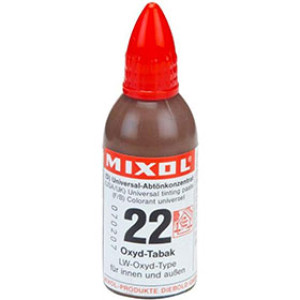 MIXOL S/22 20 ML LW-OXIDE-TYPE OXIDE TOBACCO UNIVERSAL TINTING PASTE