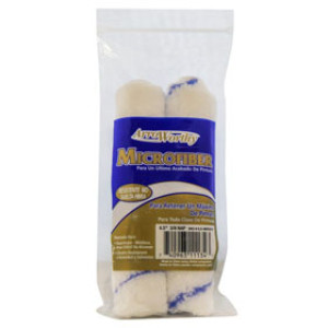 ARROWORTHY 6.5MFR3T/P 6-1/2" X 3/8" MICROFIBER MINI ROLLER COVER TWIN PACK