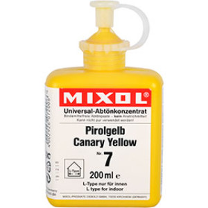 MIXOL G/07 200 ML L-TYPE CANARY YELLOW UNIVERSAL TINTING PASTE