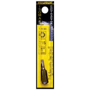 EAZYPOWER 13230 T15 TEE STAR SECURITY 1/4" HEX INSERT BIT 1" LONG 1-PACK