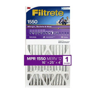 3M NDP01-4IN-4 FILTRETE 16" X 25" X 4" ULTRA ALLERGEN REDUCTION DEEP PLEAT