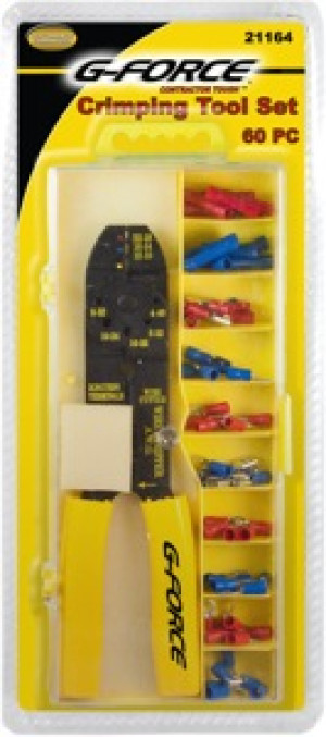 G-FORCE 21164 60 PC WIRE CRIMPING TOOL SET