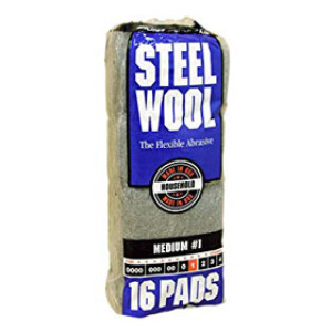 RHODES AMERICAN GRADE 1 STEEL WOOL 16 PAD LOAF