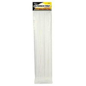 G-FORCE 25230 100 PK 17-3/4" NYLON CLEAR CABLE TIES