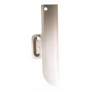 HYDE 45000 10" CURVED SPRING ALUMINUM PAINT SHIELD WITH OFFSET HANDLE