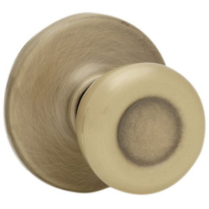 KWIKSET 200T-TYLO-5 CP ANTIQUE BRASS PASSAGE LOCKSET CLEAR PACK 92001-281