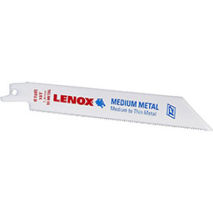 LENOX 20529 B618R 6" X 3/4" 18TPI BI METAL RECIPROCATING SAW BLADE BULK 25-PK