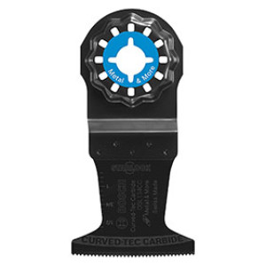 BOSCH OSL134CC STARLOCK 1-3/4" OSC M/T CURVED-TEC CARBIDE EXTREME PLUNGE BLADE
