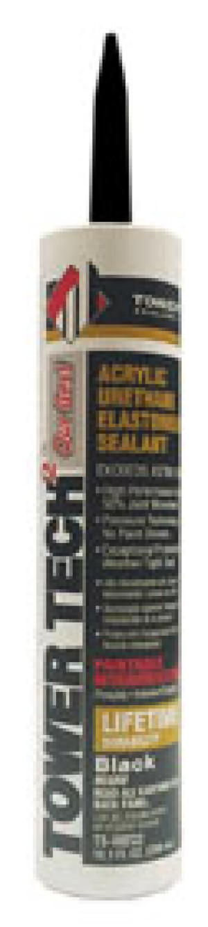 TOWER TS-00232 BLACK TOWER TECH2 ACRYLIC URETHANE ELASTOMERIC SEALANT