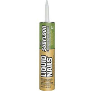 LIQUID NAILS LN902 407700 10 OZ LATEX SUBFLOOR CONSTRUCTION ADHESIVE