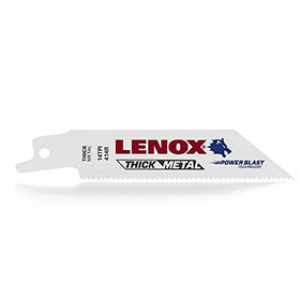 LENOX 20550 414R 4" X 3/4" 14TPI BI METAL RECIPROCATING SAW BLADE 5-PACK