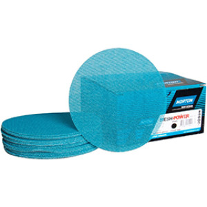 NORTON 68448 5" MESH POWER CERAMIC DISCS 120 GRIT JOB PACK BULK 50PK