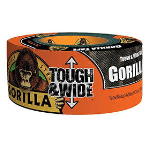 105680 2.88" X 25YD GORILLA SILVER TOUGH & WIDE DUCT TAPE