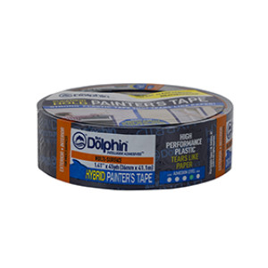 BLUE DOLPHIN TP EXT S-0150 1.41" X 45YDS HYBRID EXTERIOR SMOOTH PAINTER'S TAPE