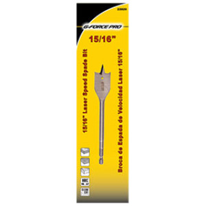 G-FORCE 22820 15/16" LAZER SPEED SPADE DRILL BIT