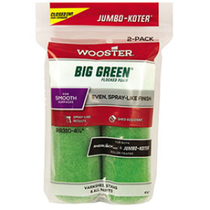WOOSTER JUMBO-KOTER BIG GREEN RR310-4 1/2 4-1/2" 2-PACK