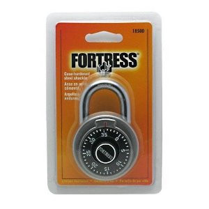 MASTER LOCK 1850D FORTRESS COMBO PADLOCK WITH COMBINATION LOCK