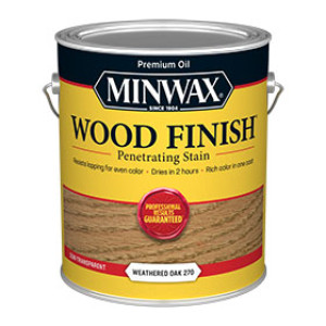 MINWAX 710970000 270 WEATHERED OAK WOOD FINISH PENETRATING STAIN 250 VOC