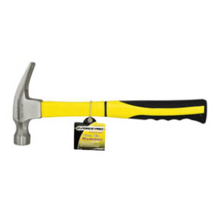 G-FORCE 21064 16 OZ RIP HAMMER JACKETED FIBERGLASS WITH ERGO GRIP HANDLE