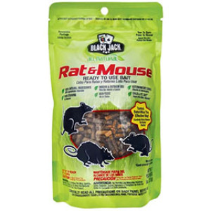 SAFEGUARD 7389 BLACK JACK 8 OZ ALL NATURAL RAT AND MOUSE BAIT