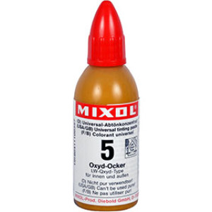 MIXOL S/05 20 ML LW-OXIDE-TYPE OXIDE YELLOW UNIVERSAL TINTING PASTE