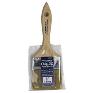 PAINT-FORCE 33430 3" WHITE BRISTLE CHIP 2X BRUSH