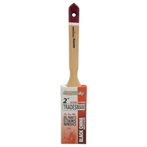 ARROWORTHY 5032 2" TRADESMAN BLACK CHINA BRISTLE FLAT SASH BRUSH