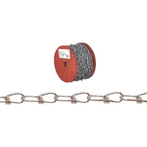CAMPBELL T0723227N #3 DOUBLE LOOP INCO CHAIN ZINC PLATED 200' PER REEL