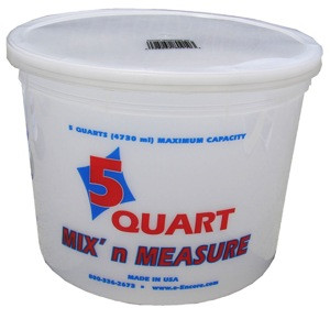 ENCORE 300403 5 QUART MIX'N MEASURE CONTAINER