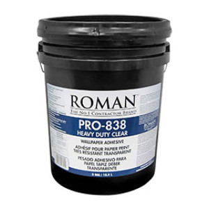 ROMAN 11305 PRO-838 HEAVY DUTY CLEAR VINYL ADHESIVE