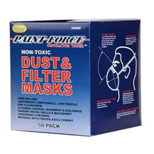 PAINT-FORCE 33250 DUST & FILTER MASK (50PK)