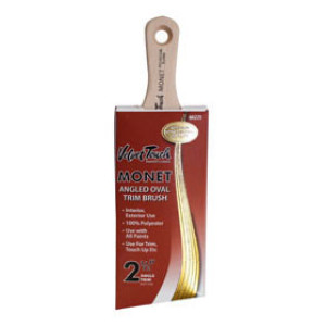 VELVET TOUCH MONET A2 2-1/2" ANGLED OVAL TRIM SHORTY BRUSH