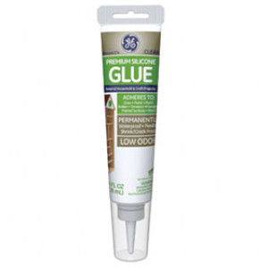 GE 280 2823396 2.8 OZ CLEAR PREMIUM SILICONE II HOUSEHOLD GLUE