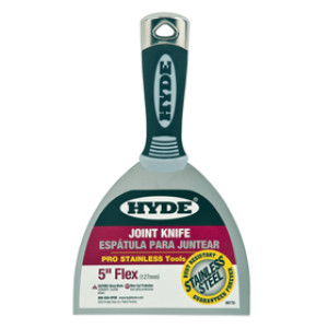 HYDE 06778 5" PRO STAINLESS HAMMER HEAD FLEXIBLE JOINT KNIFE