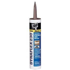 DAP 18303 DYNAFLEX 230 10.1 OZ DARK BRONZE ELASTO SEALANT 100% WATERPROOF