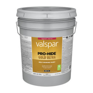 VALSPAR 62000.008 PROHIDE GOLD ULTRA EGGSHELL SUPERWHITE INT SELFPRIMING PAINT