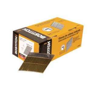 BOSTITCH S16D131-FH STICK FRAMING NAIL 3-1/2" X .131" SMOOTH BRITE 2M/BOX