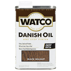 RUST-OLEUM WATCO 65341 DANISH OIL FINISH BLACK WALNUT