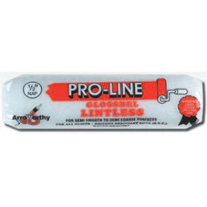 ARROWORTHY 3FGL6 3" X 3/4" PRO-LINE GLOSSDEL WHITE LINTLESS ROLLER COVER