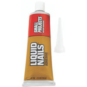 LIQUID NAILS LN700 407674 4 OZ SMALL PROJECT LATEX ADHESIVE