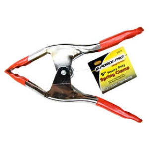 G-FORCE 25073 9" HEAVY DUTY CHROME PLATED SPRING CLAMP 3" JAW OPENING