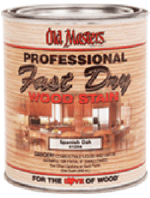 OLD MASTERS 60404 RED MAHOGANY PROFESSIONAL FAST DRY WOOD STAIN