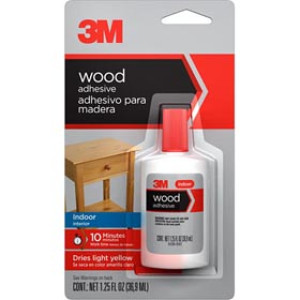 3M 18020 1.25 OZ WOOD ADHESIVE INDOOR SURFACES CARDED 90892