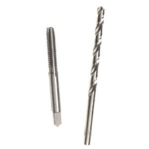 IRWIN 80242 HI CARBON STEEL 1/2"-12 NC TAP WITH 27/64" TAP & DRILL BIT SET CRD