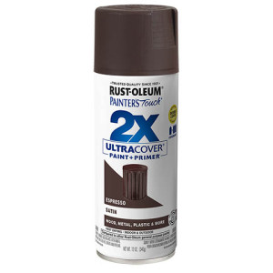 RUST-OLEUM 2X PAINTER'S TOUCH 334066 ULTRA COVER ENAMEL SATIN ESPRESSO
