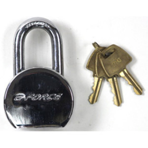 G-FORCE 60506 HEAVY DUTY STEEL PADLOCK LONG SHACKLE KEYED DIFFERENT